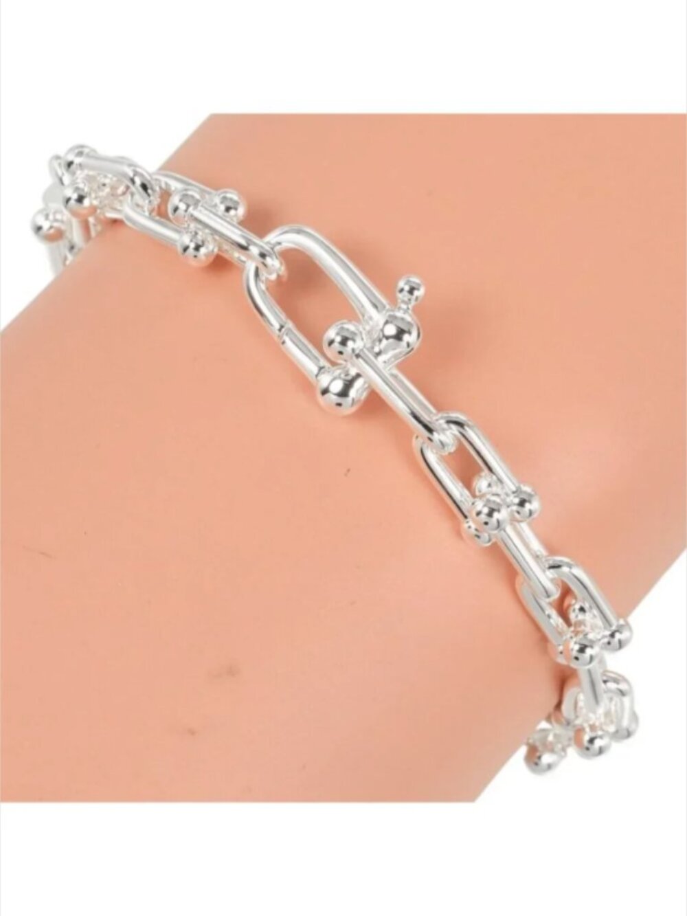 Zara Dangle Chain SILVER Bracelet